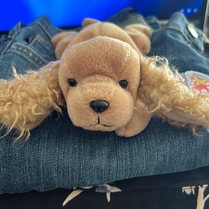 TY Spunky Cocker Spaniel Beanie Baby